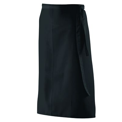 Bistroschürze schwarz 100 cm Breit 80 cm lang Bistro schwarz