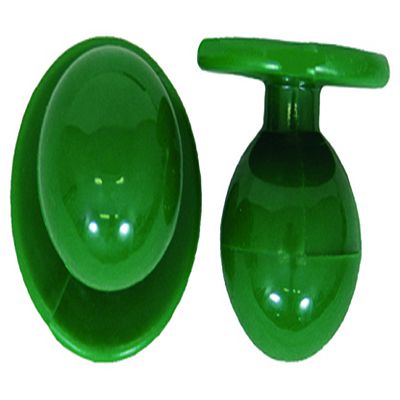 Kugelknöpfe Flaschengrün grün Ko