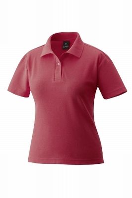 Damen  Poloshirt Rot rot PD