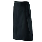 Bistroschürze schwarz 100 cm Breit 80 cm lang