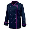 Damenkochjacke hot pink