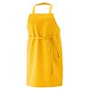 Latzschürze gelb mit Tasche
