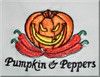 Pumpkin & Peppers Logo Stickerei